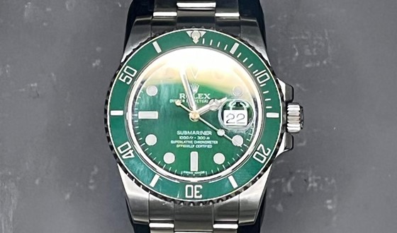 ROLEX SUBMARINER %22HULK%22 116610LV G SERIAL STAINLESS STEEL