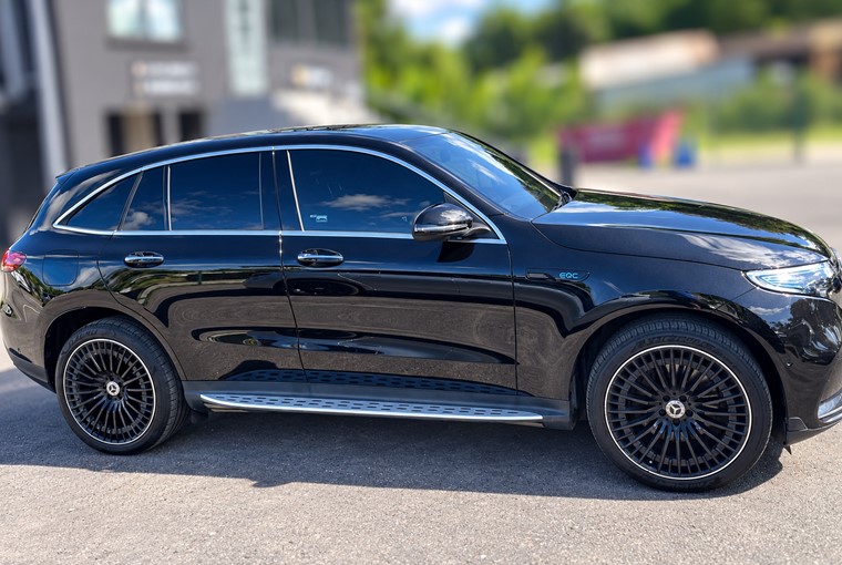 103 E04 Mercedes Eqc Eqc Left Side Profile