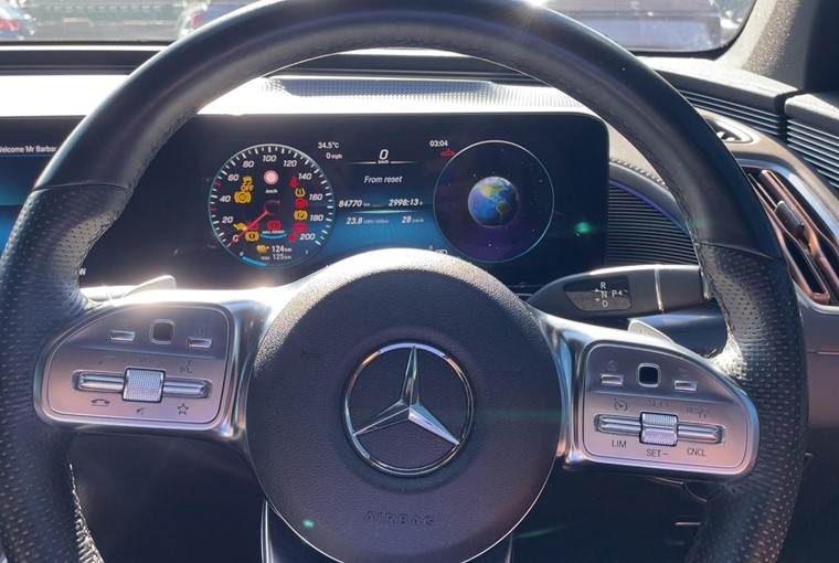 103 I04 Mercedes Eqc Eqc Steering Wheel